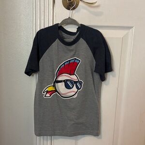 Kids Graphic Tee with Baseball Design